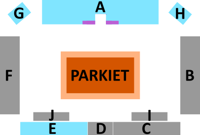 Plan sektorów obiektu